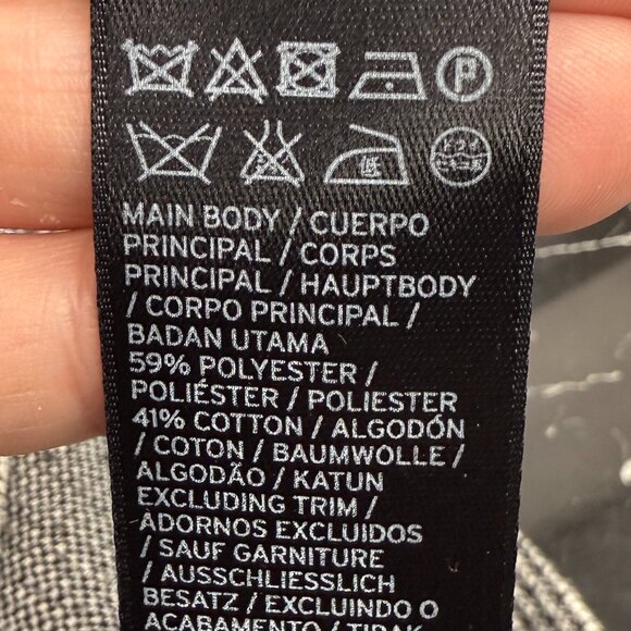 Women's TOPSHOP Tweed Double-Breasted Unlined Blazer |‎ Size 8 - Picture 9 of 10